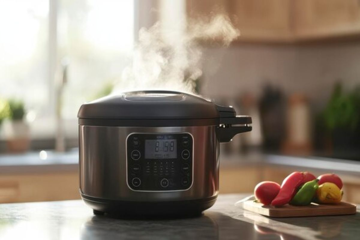 Panela de pressão elétrica
